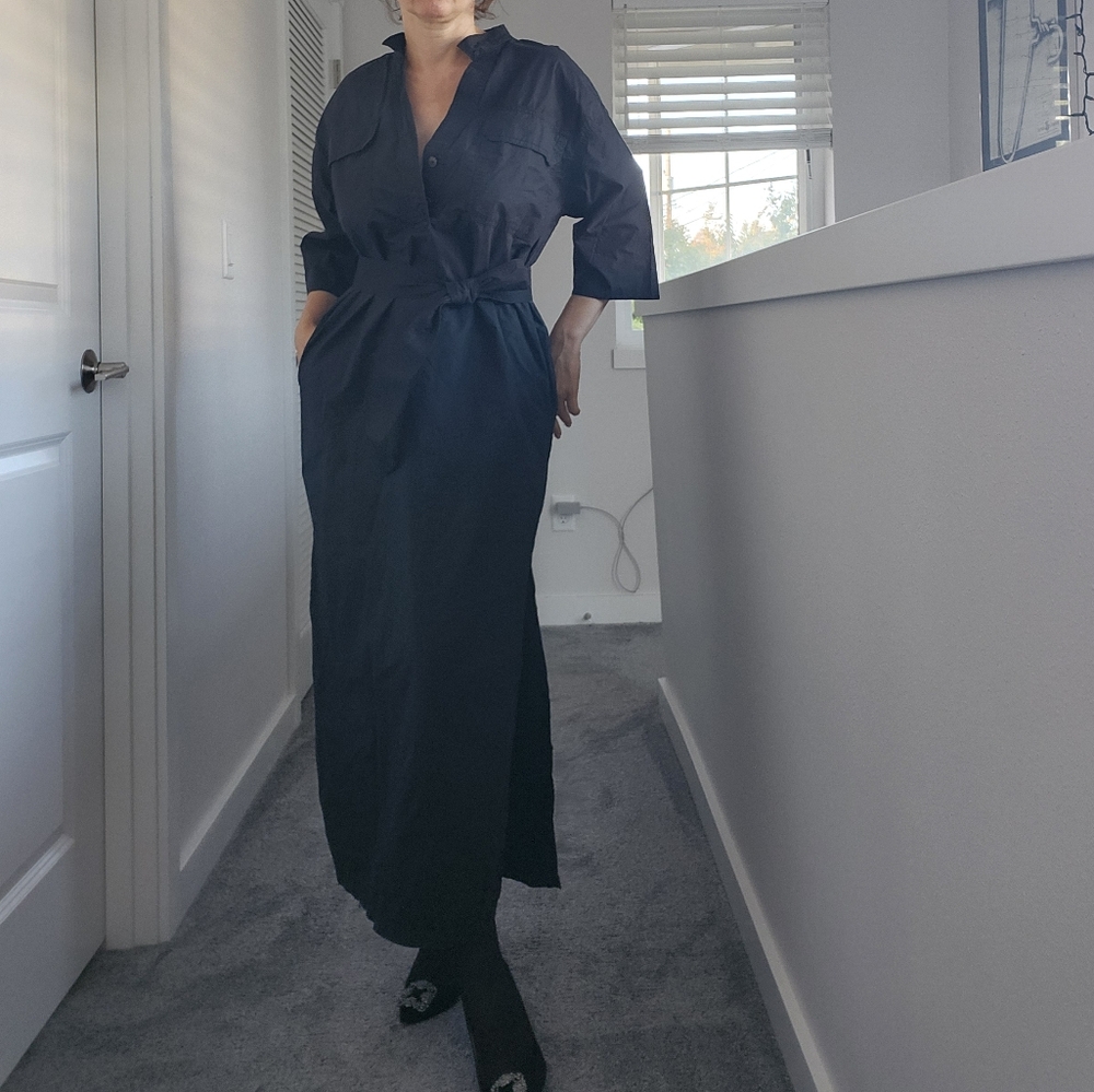 Banana Republic Black Maxi Dress - Picture 3 of 7